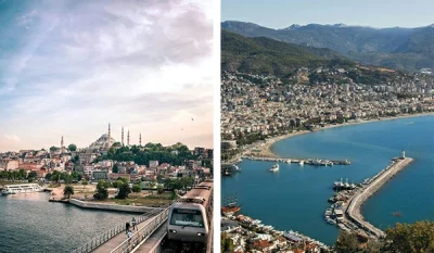 تور ترکیبی استانبول آلانیا