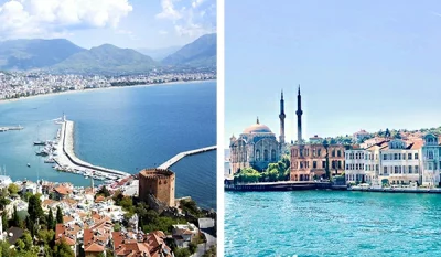 قیمت تور ترکیبی استانبول آنتالیا
