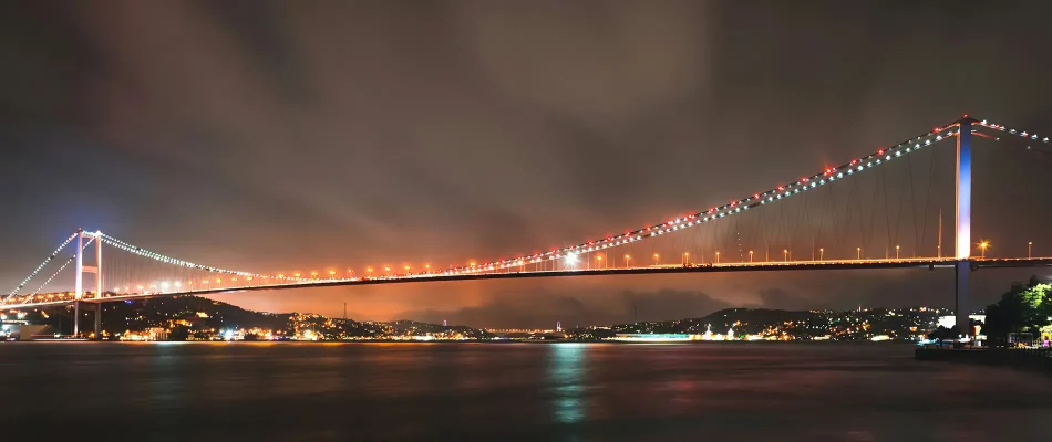 مکان های دیدنی استانبول در شب