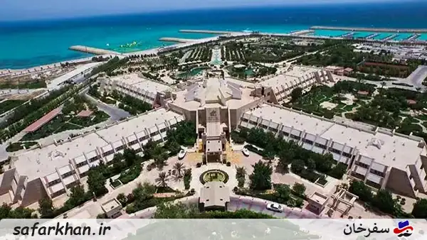 مارینا پارک از هتل های نزدیک ساحل مرجان کیش