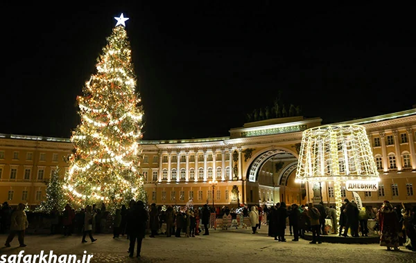 تور روسیه کریسمس اقساطی